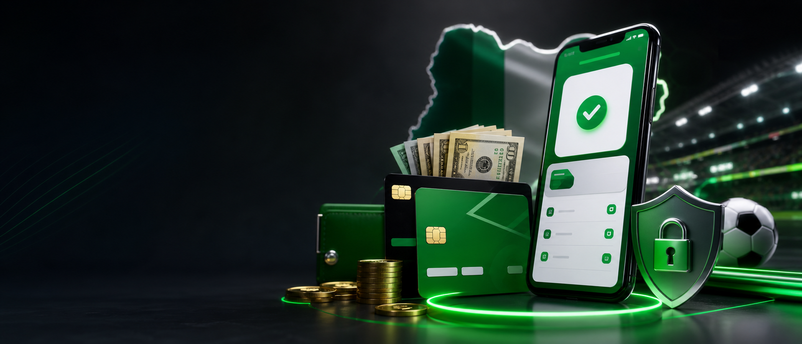Payments background illustration
